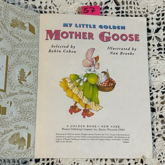 Little Golden Book Set - Mother Goose & Jack and the Beanstalk - Picture 5 of 5